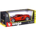 Mclaren MP4-12C Metallic Orange 1/24 Diecast Car Model by Bburago. 