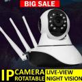 Wireless IP Camera Live Show - Rotatable - Triple Antennas Pan Tilt Indoor Wifi Camera - Nightvision - 2Way Sound Audio V380 Pro-12. 