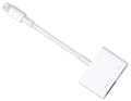 Lightning Digital AV Adapter With HDMI for audio and video output  Streaming compatible to IOS Device With lighting port for charging or handsfree 100% Genunine Prodcut. 