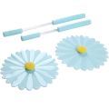 Techmanistan Random Color - Silicone Cover Sippers with Straws Set, 2 Pcs Cover & Sip Set, Silicone Sipper Set. 