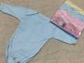 Pack of 3 - Baby Inner - Romper - Full Sleves - Plain - Multicolors - Winter Collection. 