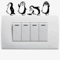 Zecor Gallery Cute Penguin Merch Switch Wall Sticker. 
