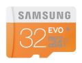 32GB EVO+ UHS-I microSDHC Memory Card with SD Adapter. 