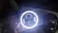 JEEP Round Light 7 inch Full DRL Single Piece. 