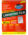 Lamination Pouch Film Sheet Size A4 - 216 X 303 mm, 80 Microns, 100 Sheets. 