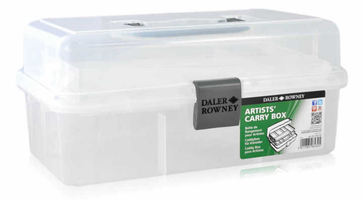 Daler%20Rowney%20Artist%20Carry%20Tool%20Box%20For%20Art%20Accessories%20Brushes%20Paints%20Inks%2033cm%20x%2020cm%20x%2015cm%20-%20Image%203