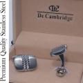 Cuff link - De Cambridge Steel GS01 Giga Store. 