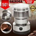 Electric coffee Grinder Machine NM-8300 High Quality Stainless Steel Nuts Grinding Coffee Bean Milling Mill Machine Mini Electric Spice Grinders Genuine New Best Kitchen Perfect Partner 150W Household Accessories NM 8300. 