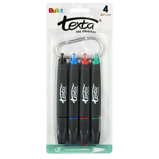 TEXTA%20PERMANENT%20MARKER%20ASSORTED%20COLOURS%20PACK%204%20-%20Image%202