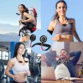 Hanging Neck Fan for Kitchen | Folding Handheld Fans Wearable Shoulder Fan Sports Cooling Fan Portable Cooling USB Neckband Mini Fan Rechargeable Hands free Neck Fan Personal Fans 3X Speeds 360 Degree Adjustable Summer Weather Fan for Indoor Outdoor. 