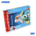 Children Jigsaw Puzzle Frozen 108 Pieces in 1 Box With The Most Appreciated Characters. 