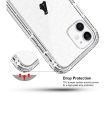 Huawei honor 7C Transparent Silicone Back Cover TPU Bumper Case AirBag Shock-Proof Clear Back Pouch. 