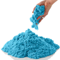 1 KG Blue Kinetic Sand Pouch For Kids. 