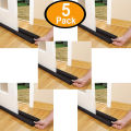 Pack of 5 Door Dust Stopper  Flexible Door Bottom Sealing Strip Guard Blocker Sealer Door Dust Stopper Weatherstrip Door Stopper Wind Guard. 