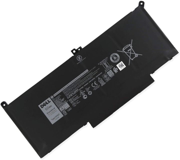 New%2060Wh%20F3YGT%20Laptop%20Battery%20for%20Dells%20Latitude%2012%207000%207280%207290/13%207000%207380%207390%20P29S002/14%207000%207480%207490%20P73G002%20Series%20DM3WC%20DM6WC%202X39G%20KG7VF%20451-BBYE%20453-BBCF%207.6V%204-Cell%20-%20Image%203