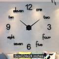 fancy wall clock Beautiful Big Wall Clock For Living Room and Office. 