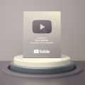 Y-T Silver Play Button. 