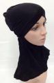 V-Shape Modal Cotton Muslim Women Inner Hijab Caps Islamic Underscarf. 