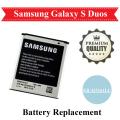 EB-425161LU Samsung S Duos S7562 Battery Replacement EB425161LU For Galaxy S Duos 7562 1500mAh - Black. 