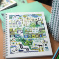 Spiral Notebook A4 - Murree Hills - by PAPERWORK. 