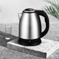Electric Kettle Water Boiler Stainless Steel body Portable Kitchen Appliances automatic Tea coffee warmer instant heating pot 1500W 02 Liters. 