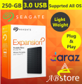 Seagate Expansion 250GB Portable Hard Drive 250 Gb External Hard Drive For Pc Laptop Ps3 Ps4 External Hard Disk. 