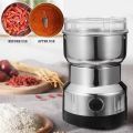 Mini Electric Grinder NM-8300 Stainless Steel Grinder For Coffee beans, Spices, Masala Grinding Machine 220V. 