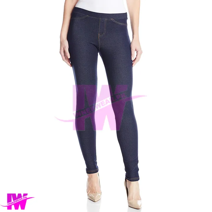 Womens%20Ladies%20Girlz%20Denim%20Tights%20Stretchable%20Super%20Skinny%20Dark%20Pant%20Premium%20Quality%20Navy%20Blue%20Legging%20Free%20Size%20-%20Image%203