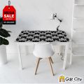 Gift City Presents Black and White Pattern Design Wall Decorative Self Adhesive Tile Stickers Multiple Quantity - 12x12 cm for Bathroom Kitchen Wallpaper Decoration. 
