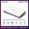 Romoss Polymos 20 20000mAh Power Bank. 
