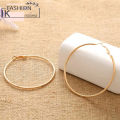 IK Fashion - Fashion Large Hoop Earrings 60mm 80mm 100mm Big Smooth Circle Earrings Round Loop Earrings for Women Jewelry Party Gifts. 