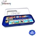 Mickey Mouse Geometry Box Two Layer Open Inbuilt Stationery kit Steel Material. 