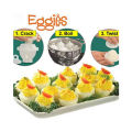 Hard boil egg cooker 6 Eggies without with Bonus egg white separator eggs cooker steam cooker cooking tools. 