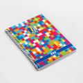 7 Subjects Large Spiral Notebook - Size: 8.5" x 11" - Premium Quality. 