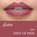 MEDORA MATTE Lipstick - 210 Hint of Pink. 
