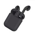 i12 TWS Ear Pods Black Edition Compatible With IOS & Android. 
