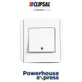 1 Gang 1 Way Switch White with LED, Light Switch Button, 1 Way Light Switch, Vertical switch, NEO, Switches 10A 1 Gang Switch, White with LED Switch, Clipsal Switch - Clipsal by Schneider Electric - E3031V1_EWWW. 