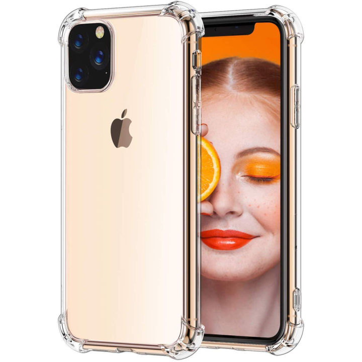 Apple%20iPhone%2011%20Pro%20Max%20Back%20Cover%20Transparent%20Extra%20Bumper%20Anti%20Shock%20Soft%20Crystal%20Clear%20Case%20For%2011%20Pro%20Max%20-%20Image%204
