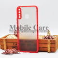 Infinix Hot 8 Back Cover  Tecno Spark 4 Back Cover Smoky Matte Camera Case Cover For Hot 8,Spark 4. 
