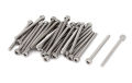 Stainless Steel SS Allen Key Bolts M4x25mm (Pack of 10pcs). 