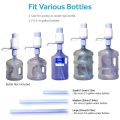 Drinking Water Pump Manual - Bottled Water Hand Press Pump - LARGE - for Water Dispenser Bottles of 5-6 Gallons. 