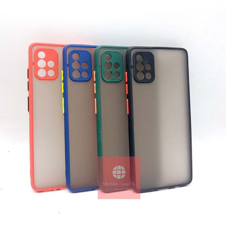 Samsung%20Galaxy%20A51%20Back%20Cover%20Smoky%20Matte%20Armor%20Case%20Camera%20Protection%20Cover%20For%20Samsung%20Galaxy%20A51%20-%20Image%204