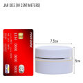 Empty 100 Gram Cream Jar for Travel, Handmade Cosmetic from Home, Bulk Stock Available for Small Factories. 