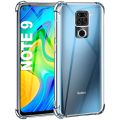 Xiaomi Redmi Note 9 Back Cover Transparent Extra Bumper Anti Shock Soft Crystal Clear Case Cover For Xiaomi Redmi Note 9. 