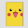 Spiral Notebook A4 or A5  -  Picachoo Cover. 