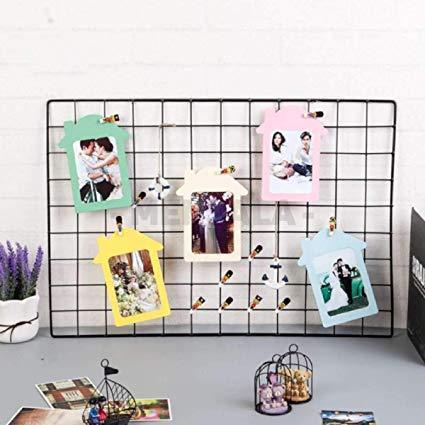 Iron%20Metal%20Grid%20Wall%20Decor%20Photo%20Frame%20Wall%20Art%20Display%20Mesh%20Storage%20Shelf%20Organizer%20Rack%20Holder%20-%20Image%205