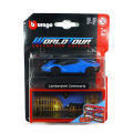 Lamborghini Centenario blue 1:64 World Tour Bburago. 