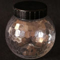 Pack of 4 Diamond Design Jars for Kitchen Storage. 