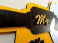 My Kitchen MY Rules Wooden 3D Wall Hanging Amazing Style. 